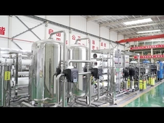 Máquina de sistema automático de purificação de água de 5000L para engarrafamento de água potável