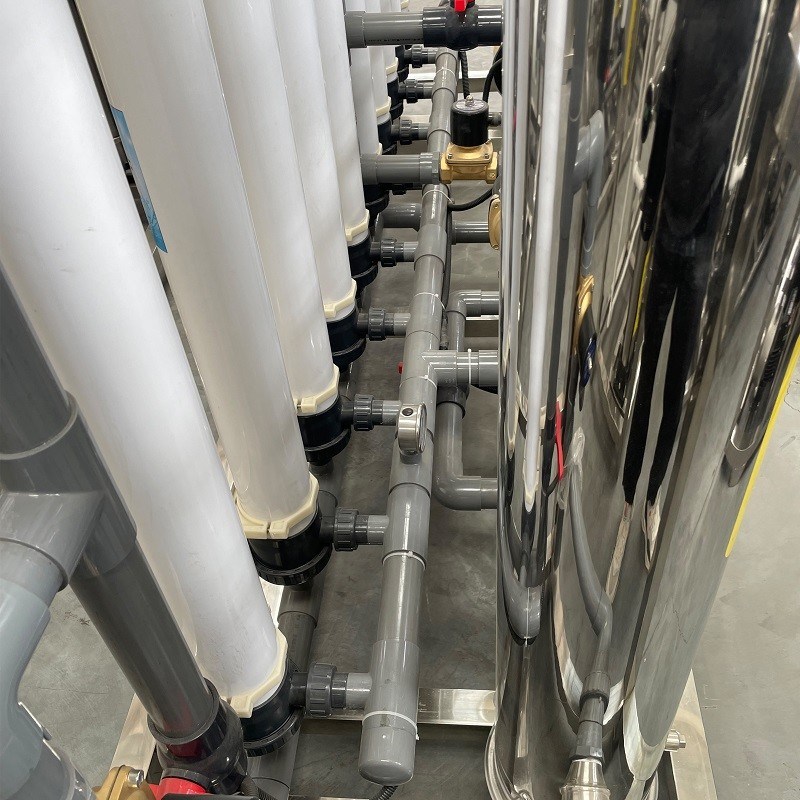 Máquina de Tratamento de Água de Ultrafiltração de Alta Capacidade 5000L / H para Produção de Tecidos