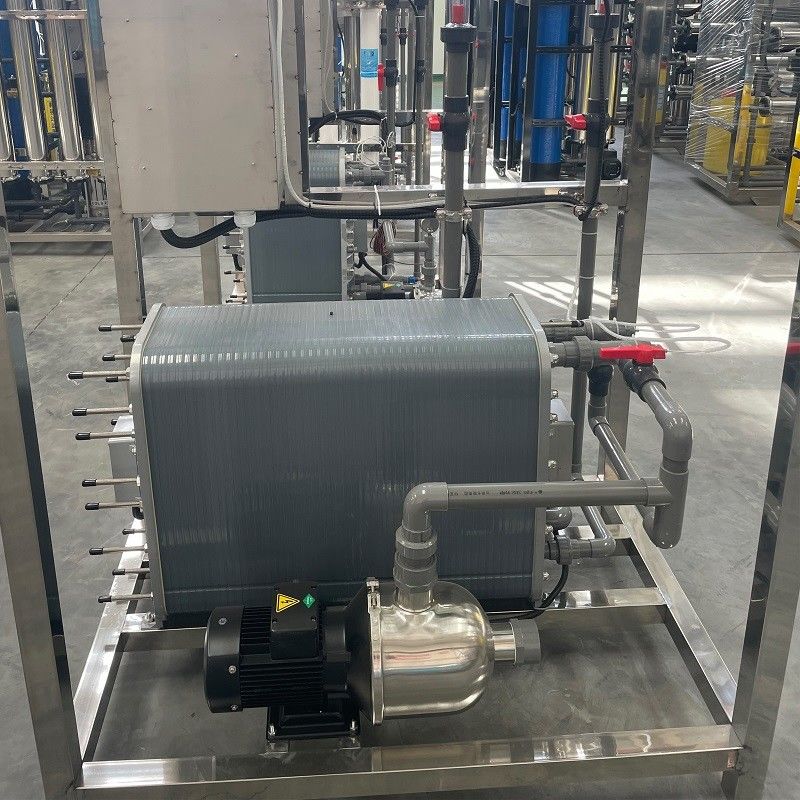 Sistema EDI de produtividade de 2 litros por hora para purificação de água rápida e eficaz