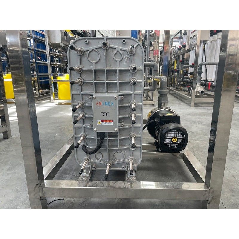 1500*600*1500mm Sistema eletrolítico de tratamento de água para produção contínua de água