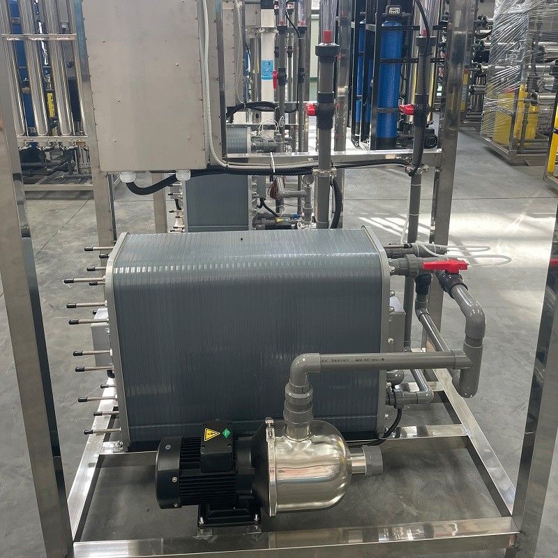 1500*600*1500mm Sistema eletrolítico de tratamento de água para produção contínua de água