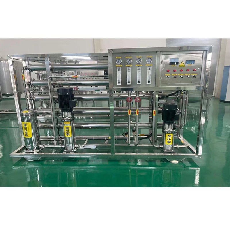 Máquina de purificação de água RO de sistema duplo de 1 tonelada para aplicações agrícolas e industriais