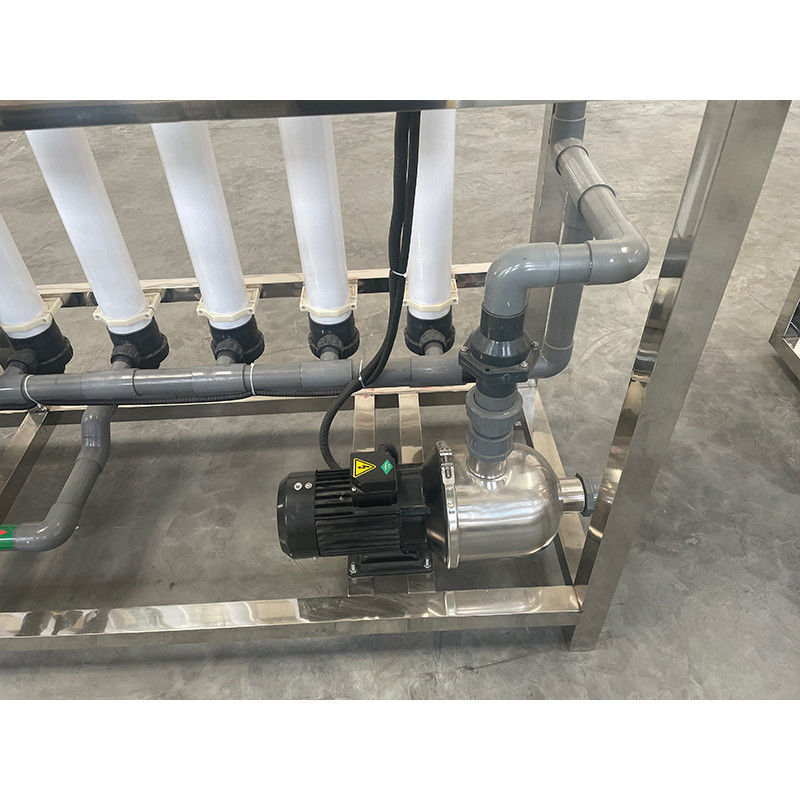 0.2-0.4MPa Sistema de filtragem UF de tratamento de água por membrana MBR PVDF reforçado