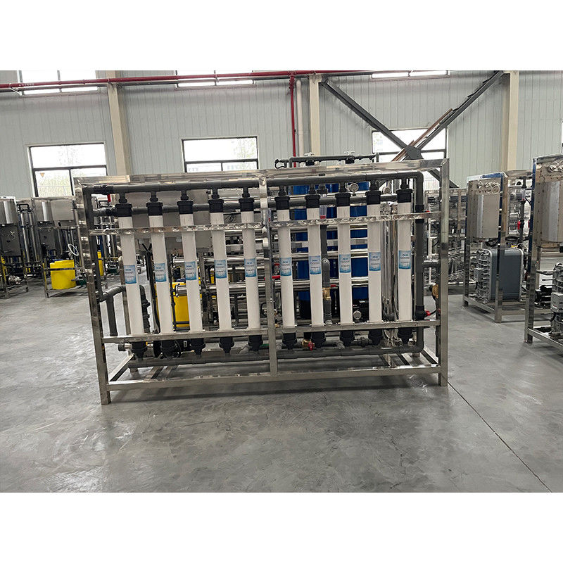 0.2-0.4MPa Sistema de filtragem UF de tratamento de água por membrana MBR PVDF reforçado