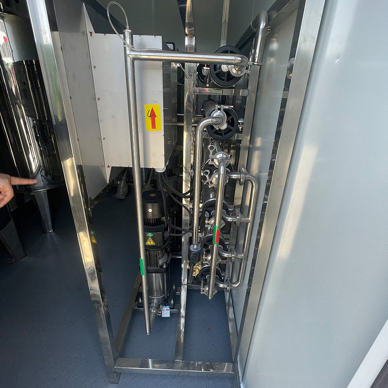 Máquina de purificação de água RO de sistema duplo de 1 tonelada para aplicações agrícolas e industriais