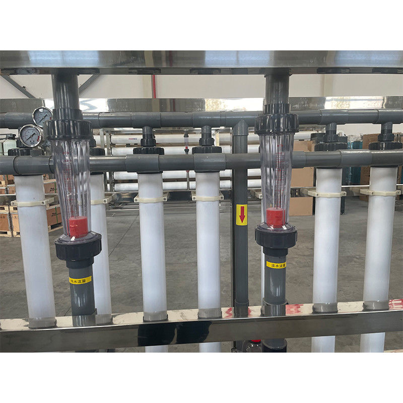0.2-0.4MPa Sistema de filtragem UF de tratamento de água por membrana MBR PVDF reforçado