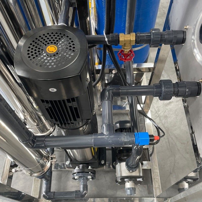 Máquina de tratamento industrial de água potável pura de caixa de madeira 500l com filtro RO