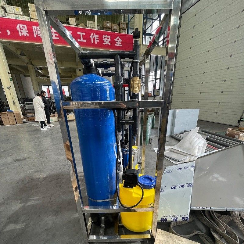 Máquina de tratamento industrial de água potável pura de caixa de madeira 500l com filtro RO