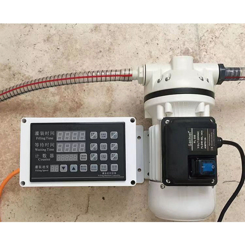 Restaurante Pequena máquina de enchimento de bomba magnética de cabeça única com componentes de núcleo motorizado
