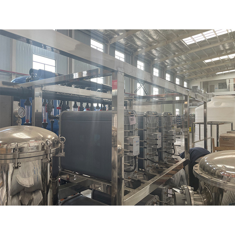 Purificador de água UF de alta taxa de recuperação 30000 LPH para filtragem por membrana de ultrafiltração