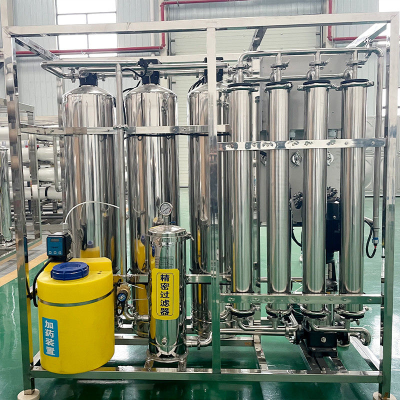 1000L / H Full Automatic RO Water Plant para equipamentos de purificação de água potável de hotéis