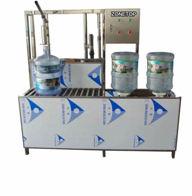 Máquina de enchimento automática de torneira de água de precisão de 10-200 ml para a indústria alimentar