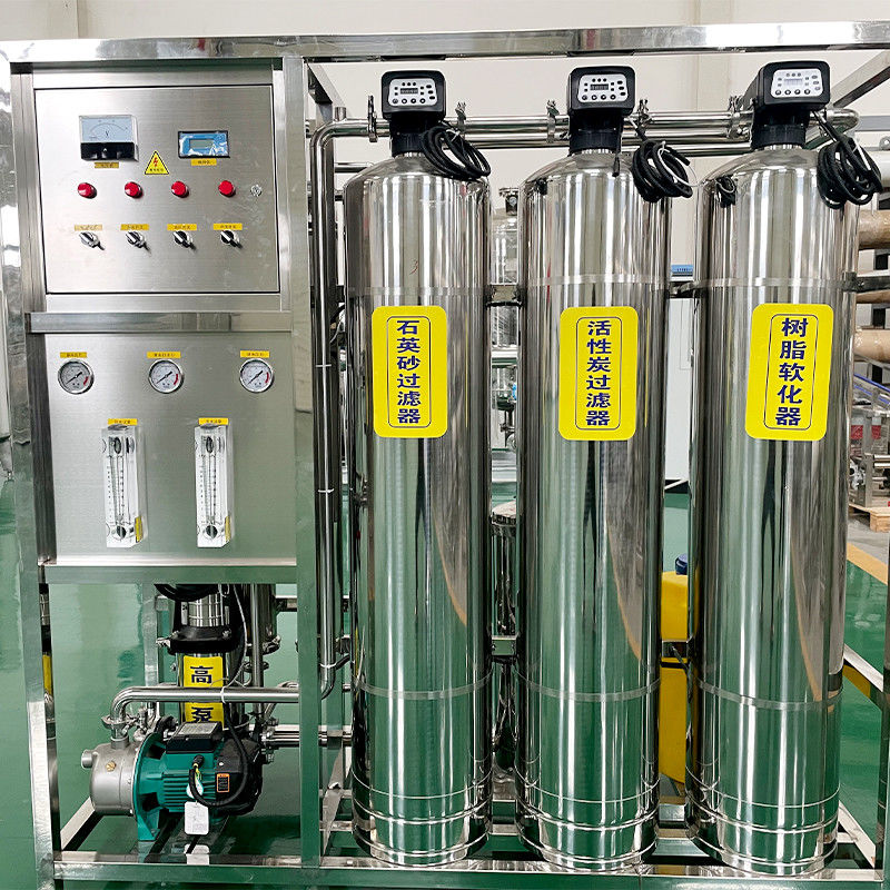 1000L / H Full Automatic RO Water Plant para equipamentos de purificação de água potável de hotéis