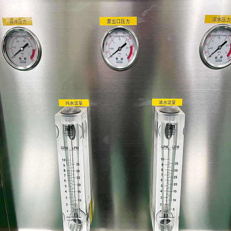 1000L / H Full Automatic RO Water Plant para equipamentos de purificação de água potável de hotéis