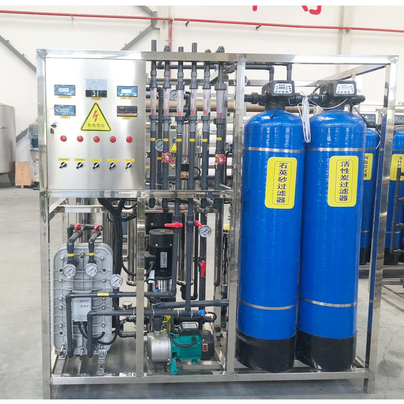 UF Módulo 0.0001-0.001um 500LPH Sistema de Tratamento de Água Ultra-Puro RO EDI Purificado para Água