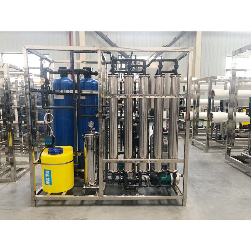 UF Módulo 0.0001-0.001um 500LPH Sistema de Tratamento de Água Ultra-Puro RO EDI Purificado para Água