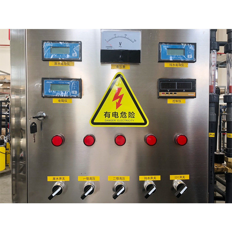 UF Módulo 0.0001-0.001um 500LPH Sistema de Tratamento de Água Ultra-Puro RO EDI Purificado para Água