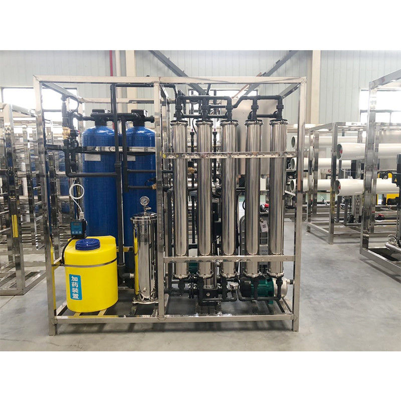 UF Módulo 0.0001-0.001um 500LPH Sistema de Tratamento de Água Ultra-Puro RO EDI Purificado para Água