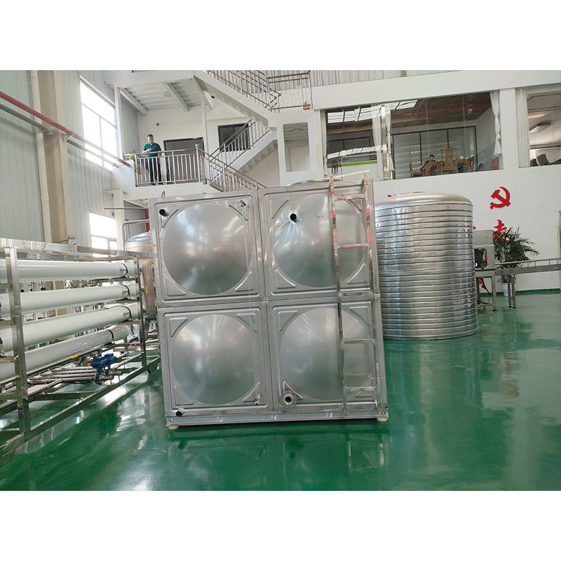 Tanque de armazenamento de água potável quadrado de aço inoxidável para mineração de energia 1000MPa