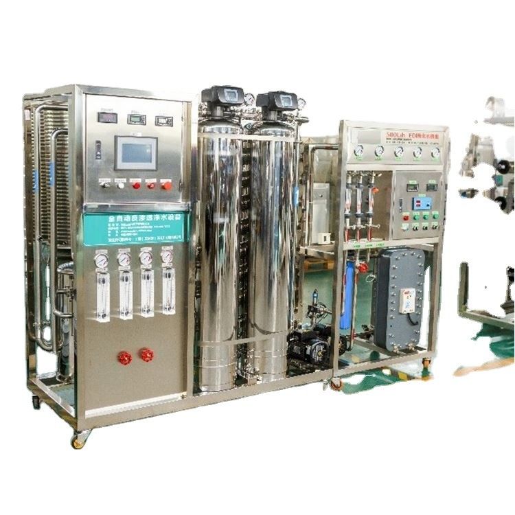 Produtividade 2L/H. Sistema de tratamento de água por osmose reversa integrado de um estágio