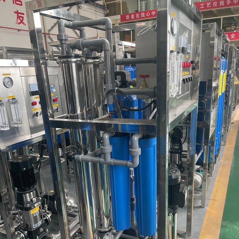 Filtros de purificação do sistema RO de 260 kg de peso para purificação de água potável mineral pura