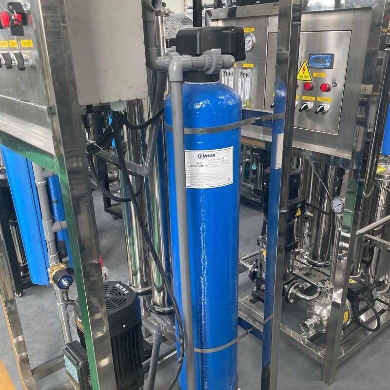 Filtros de purificação do sistema RO de 260 kg de peso para purificação de água potável mineral pura