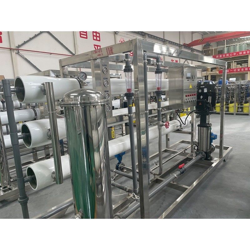 Máquina de filtragem de água por ozono para água mineral em África