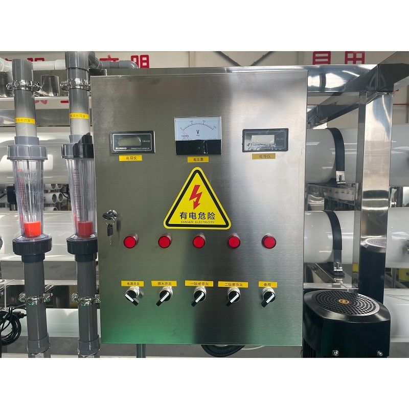 20 toneladas por hora RO Máquinas de instalações de tratamento de água para linha de produção de água potável