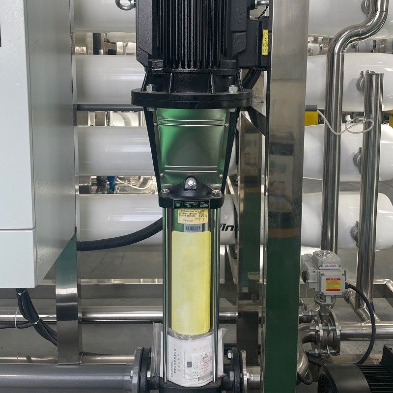 Máquinas de tratamento de água salina de poços de poços com filtro de osmose reversa de caixa de madeira