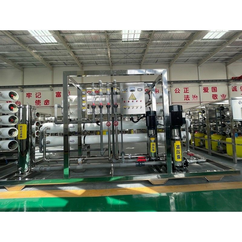 Máquina de purificação de água por osmose reversa para estações de tratamento de água