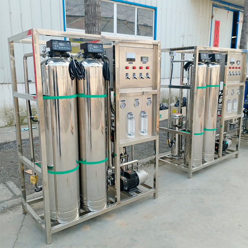 Sistema de filtragem por osmose reversa de água mineral de 380V/1.5Kw para tratamento de piscinas