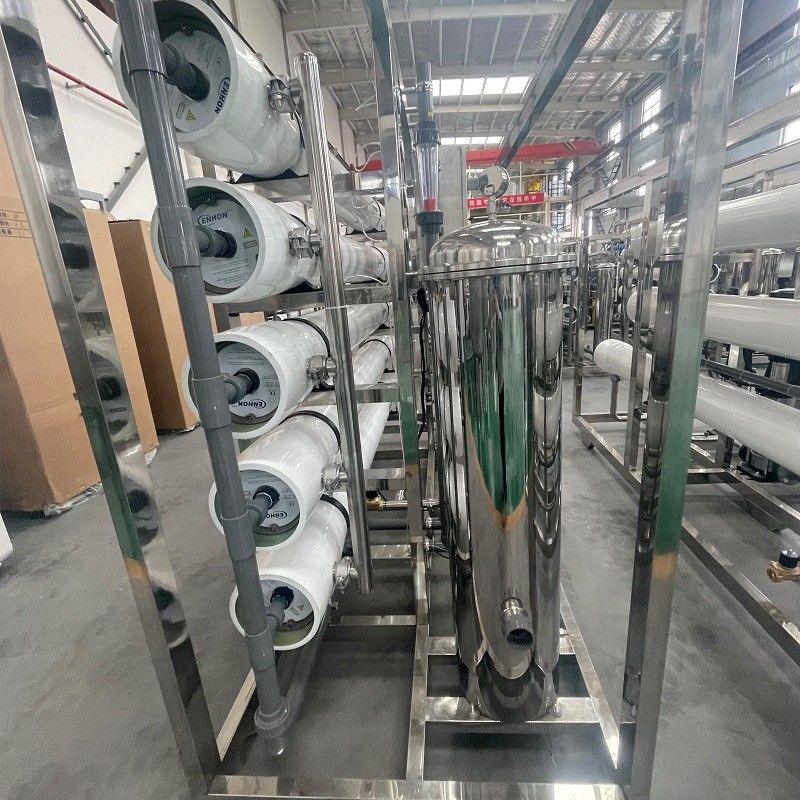 1500*600*1500mm 380V/1.5Kw RO Plantas de água para 10000LPH solução de sistema de osmose reversa