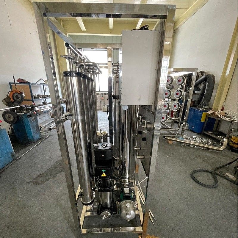 Sistema de filtro de água RO industrial com filtro de carbono ativado e purificação de água