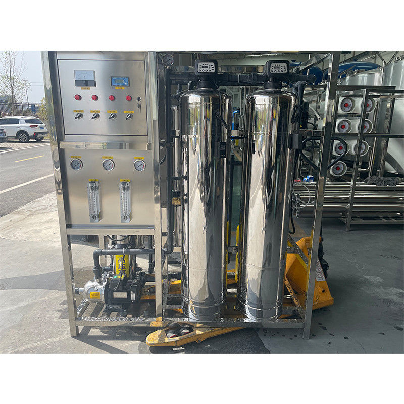 Sistema de purificação de água por osmose reversa de módulo UF de 1000 litros por hora para caixa de madeira