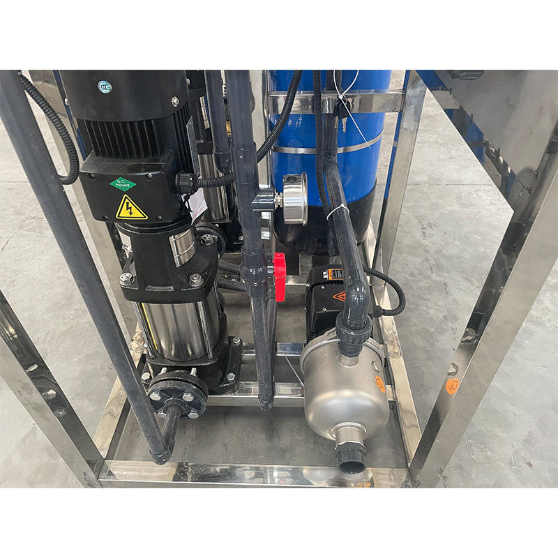 Purificador de água RO para produção comercial de 1000 L/hora e inspecção de saída por vídeo