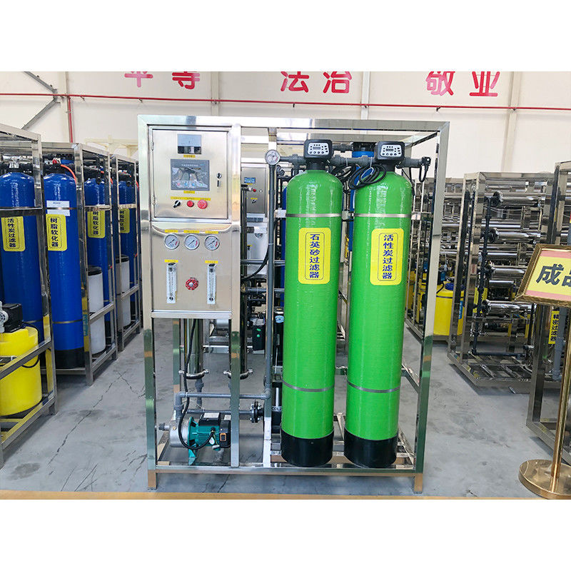 Sistema de purificação de água destilada de 500L movido por motor com membrana de filtro de plantas