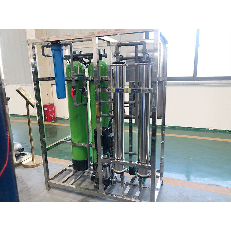 Sistema de purificação de água destilada de 500L movido por motor com membrana de filtro de plantas