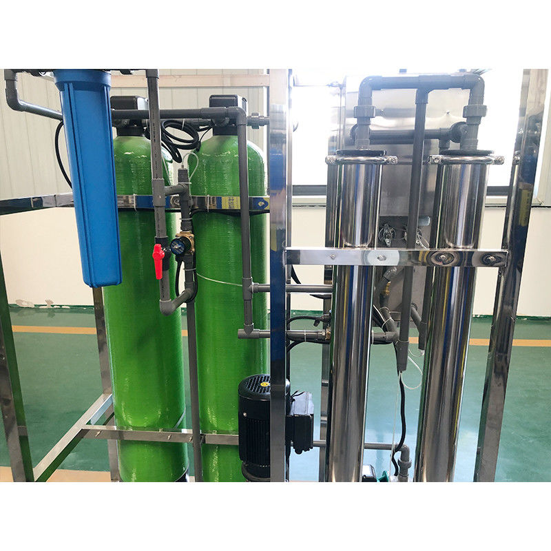 Sistema de purificação de água destilada de 500L movido por motor com membrana de filtro de plantas