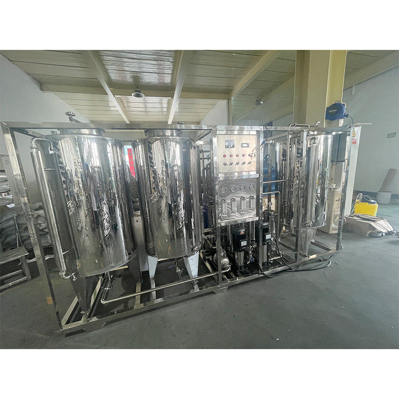 380V/1.5Kw Componentes do núcleo da bomba 1000LRO Sistema de tratamento de água por osmose reversa com tanque de água