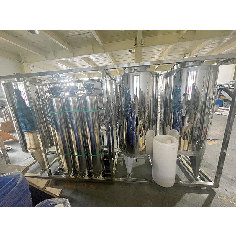380V/1.5Kw Componentes do núcleo da bomba 1000LRO Sistema de tratamento de água por osmose reversa com tanque de água