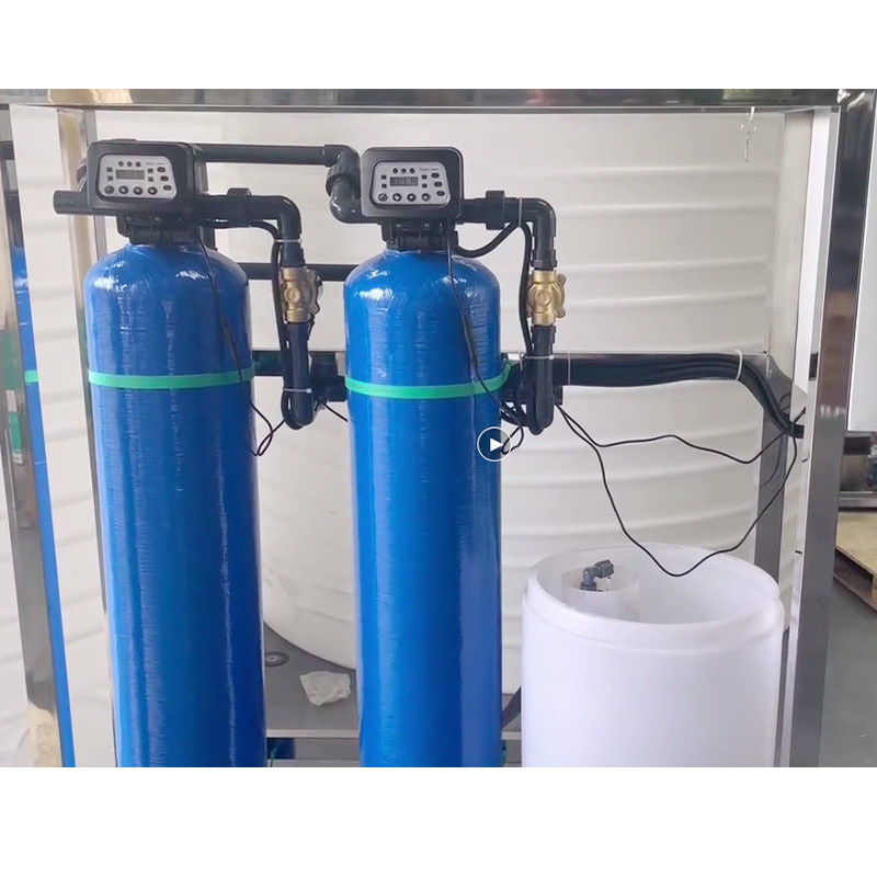 Máquina de água pura de osmose reversa de alta produtividade 300L/hora para tratamento de água