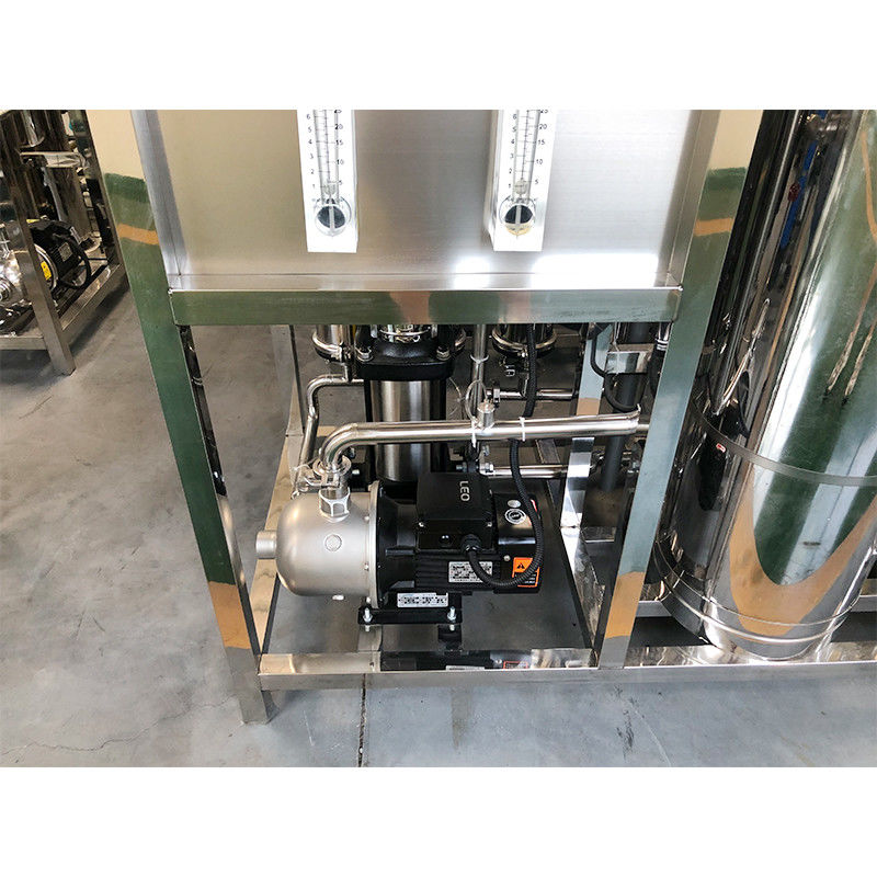 Sistema completo de purificação de águas minerais com limpeza automática de 1 tonelada e filtro RO