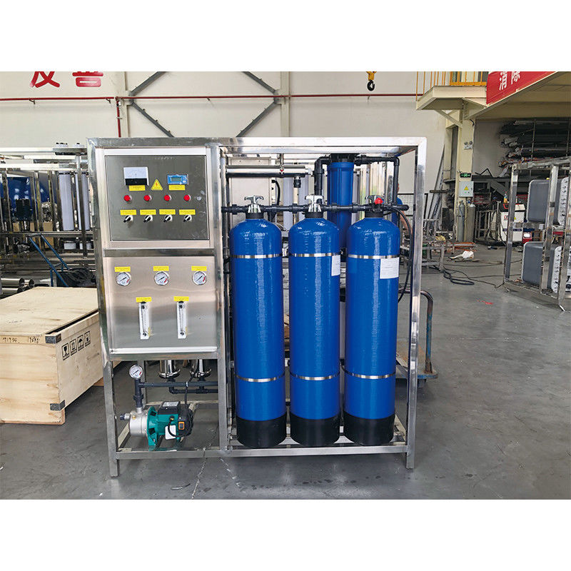 Equipamento automático de tratamento de água mineral por osmose reversa para produção em grande escala