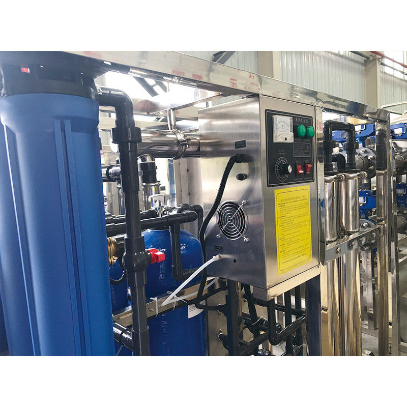 Equipamento automático de tratamento de água mineral por osmose reversa para produção em grande escala