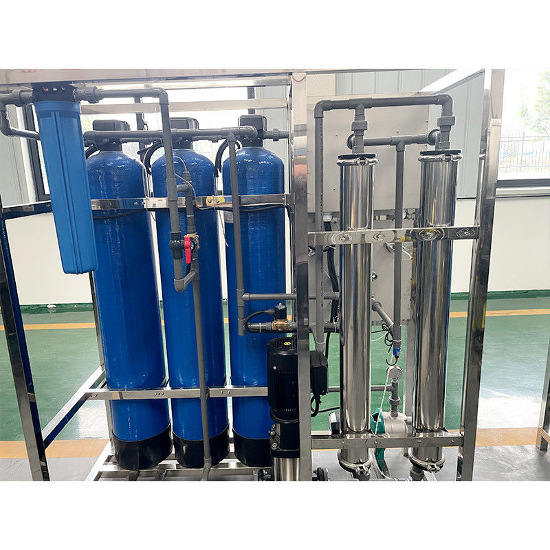 Máquina de purificação de filtros do sistema de tratamento industrial RO 500L de osmose reversa