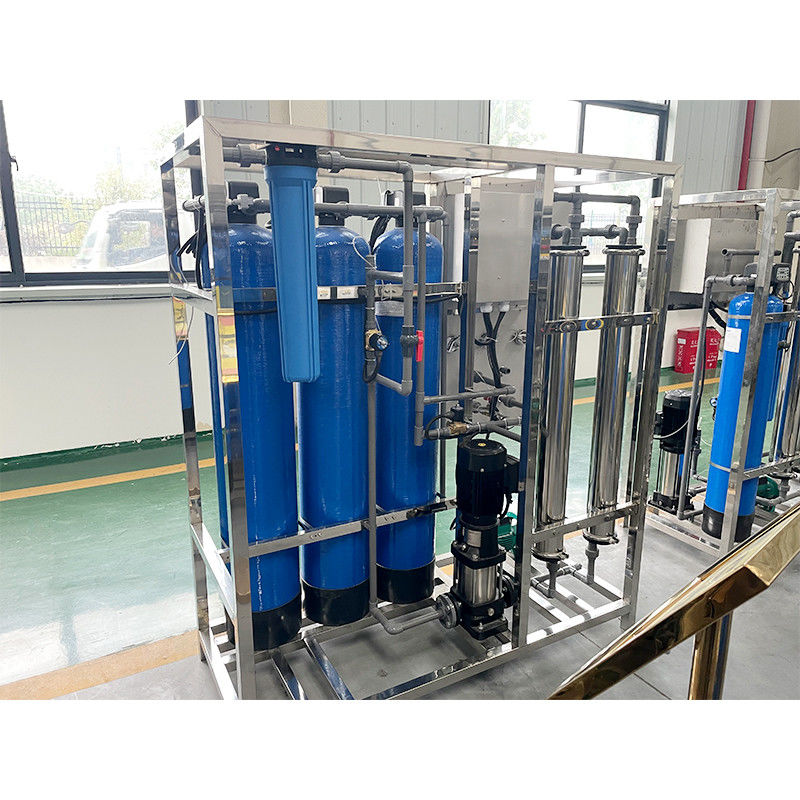 Máquina de purificação de filtros do sistema de tratamento industrial RO 500L de osmose reversa