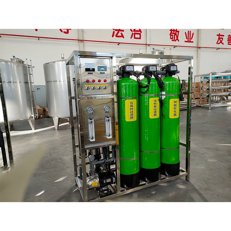 1 Componentes principais Equipamento de tratamento de água por osmose reversa RO para água pura industrial