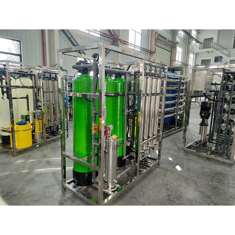 1 Componentes principais Equipamento de tratamento de água por osmose reversa RO para água pura industrial