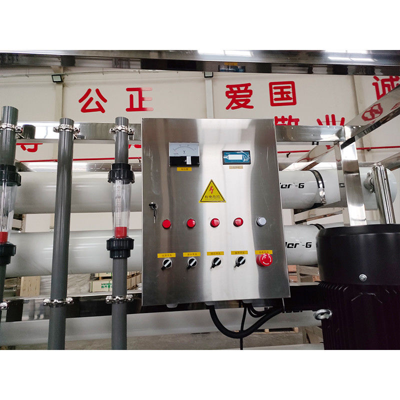 Equipamento totalmente automático de tratamento de águas RO de 10000L para produção de água pura deionizada