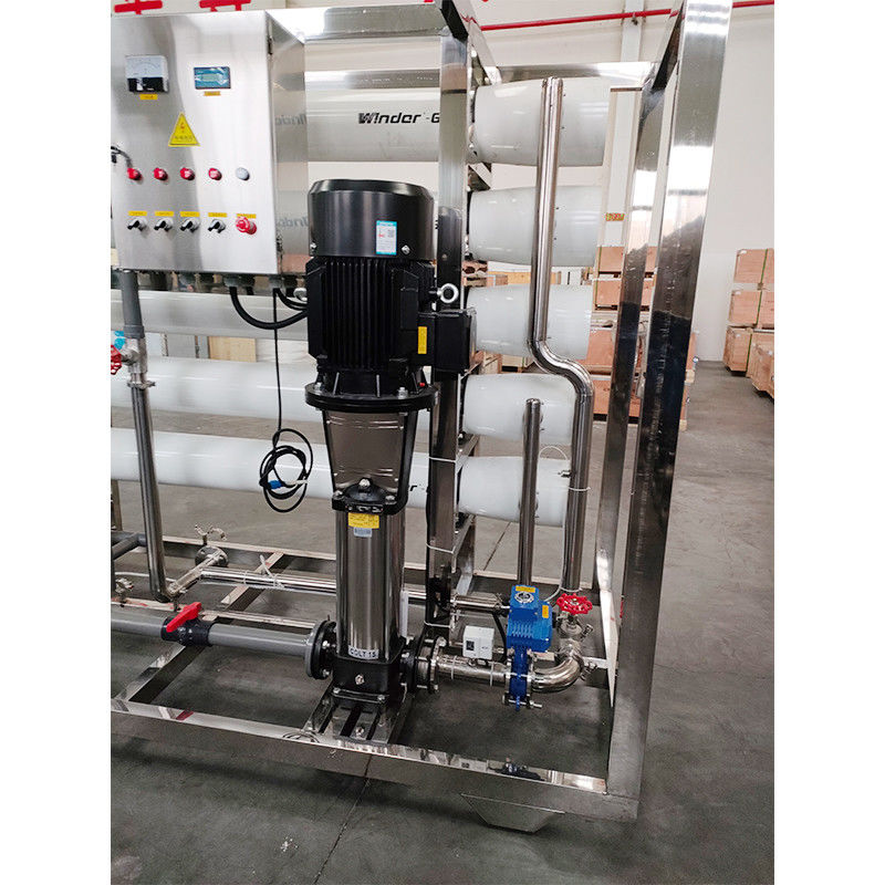 Equipamento totalmente automático de tratamento de águas RO de 10000L para produção de água pura deionizada